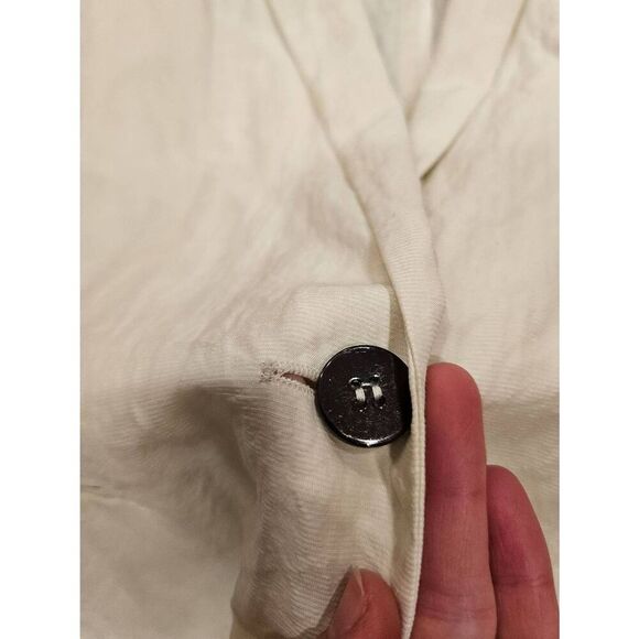 Emporio Armani Womens Blazer off white size 42 - Picture 5 of 9